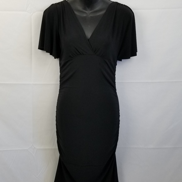 🍓NWT Body Central Classy Black Dress - Picture 1 of 8